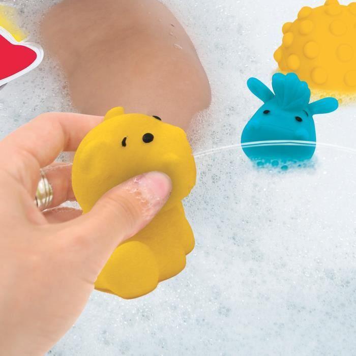 Ludi Bath Toy - 4 Animal Sprinklers + Storage Net - Pvc - from 10 Months