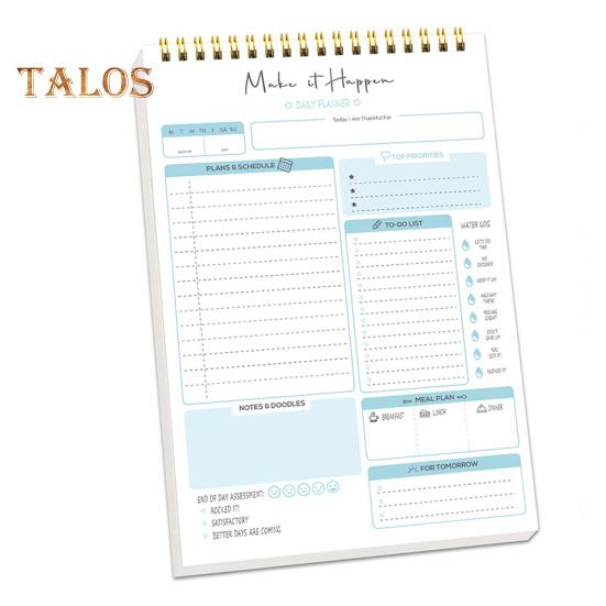 Zielorientiertes Planerbuch im A5-Format. Reibungsloses Schreiben. Kein Ausbluten der Tinte. Effizientes Organizer-Notizbuch zur Zielerreichung.