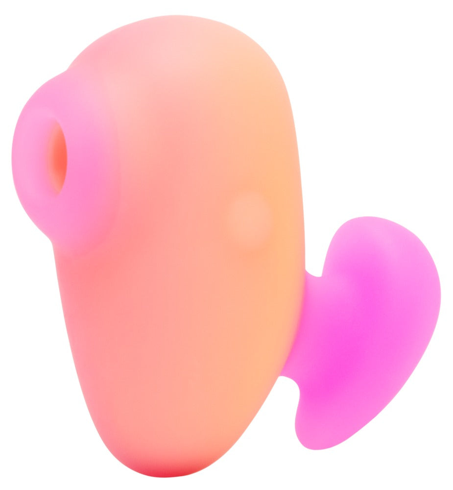 Kiss Orange and Pink Clitoris Stimulator - ROMP by WOW TECH - Suction Stimulators