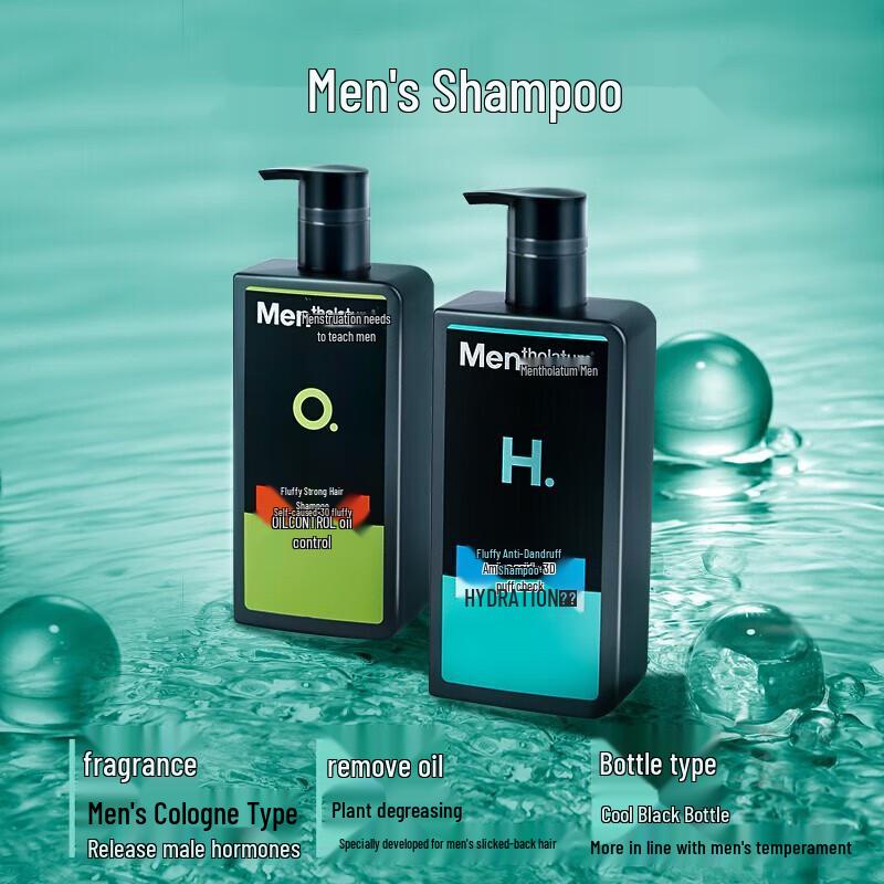 Mentholatum Men's Volumizing Anti-Dandruff Shampoo