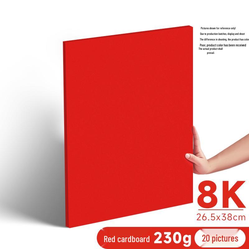 Leuchtend rotes A4/A5 70g Druckpapier für Büro und Basteln