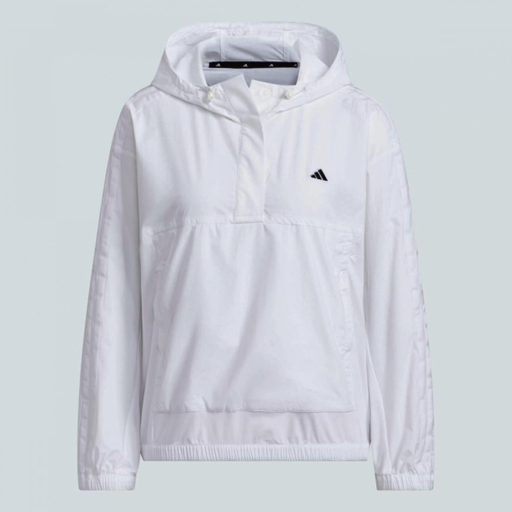 

Adidas Golf Women Stripe Long Sleeve Hooded Anorak Jacket Kd7200 KD7200 (white)/XS (85)