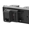 Black Window Control Button Assembly for Driver Door Replacement Work, Left Door Position and Part Number Reference 8482033230 8482012491 for