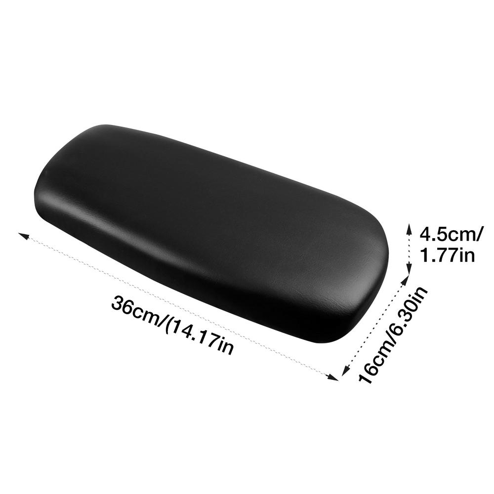 

Заднее сиденье велосипеда из искусственной кожи и губки, мягкая утолщенная подушка для сиденья, аксессуары для велосипеда, пассажирское сиденье велосипеда чёрный