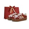 VL Court Bold Abriebfest Und Leicht Niedrig geschnitten Skateboard Schuhe Damen Rot KJ6852(Team943-)