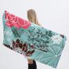 Compact Personalized Sand Free Swim Summer Microfiber Towel for Beach Personalized Beach Towel on Vacation