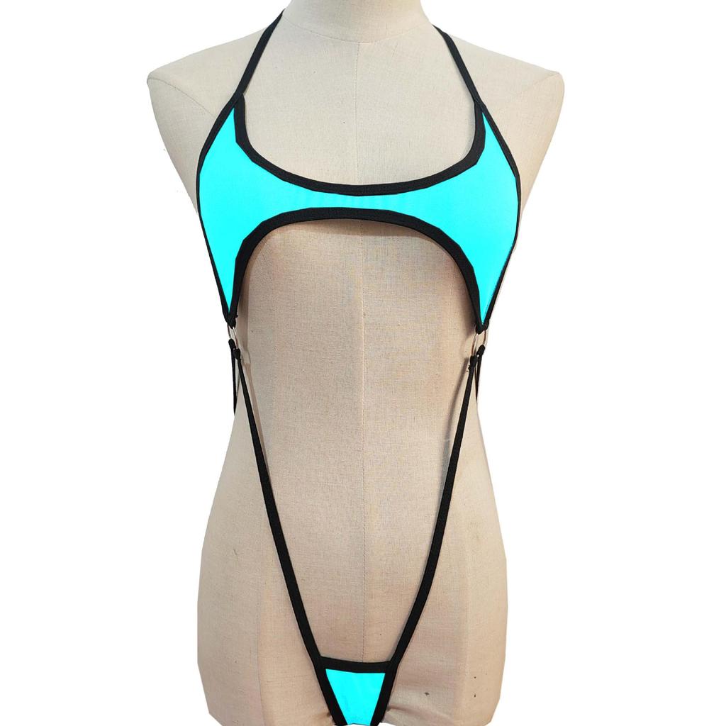 Damska Seksowna Bielizna Kąpielowa Transgraniczna: Trzyczęściowy Zestaw Bikini Body (894)