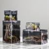 Acrylic Transparent Terrarium Enclosure Assembly Kit For Insects Reptiles Pets Home Display For Hobbyists Kids Birthday Gift