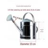 Tin Watering Can: Large Capacity for Vegetables & Flowers, with Spray Nozzle
