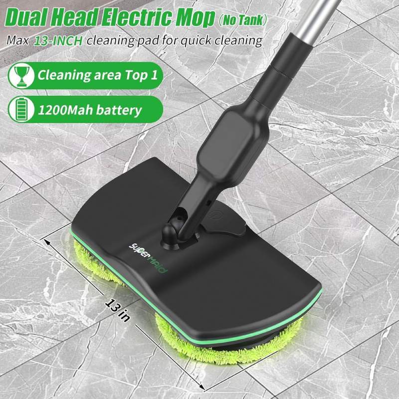 Steam Mop Replacement Cloths For Handheld Electric Sweeper Fiber Material Pack Of Two