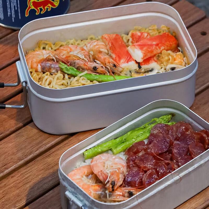Barbecue Master Aluminum Camping Lunch Box