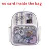 Contrasting Goods Backpack With Large Capacity And Adjustable Straps Shoulder