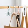Multifunction Rotated Storage Hanger Hooks Clothes Rack Hanger Organizer Bag Hanger Shoes Belt Scarf Hanging Rack Closet Hanger