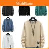 Herren Casual Pullover Hoodie Mit Patchwork-Design Für Frühling Herbst Jugendmode