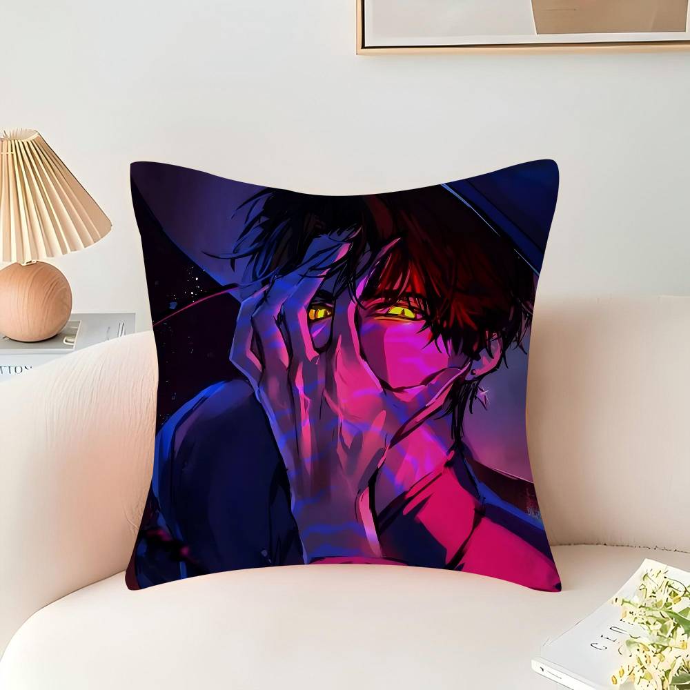 Jinu Kpop Demon Hunters Cushion Cover Inches Farmhouse Decor Home Throw Pillow Covers For Couch Decorations