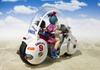 TAMASHII NATIONS Dragon Ball Motorcycle Capsule 9 175mm ABS PVC Painted Action Figure S.H.Figuarts Bulma's - Hoi-Poi No. - Approx. & Die-cast &