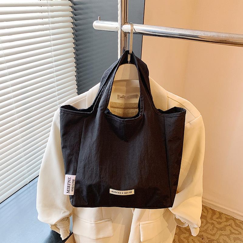 

Холщовая сумка дофамин, высококлассная сумка-тоут с подбором цветов, женская сумка-тоут большой вместимости, портативная сумка 42*15*26 чёрный