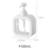 Soap Dispenser Bottle Transparent Visible Plastic Press Bottle