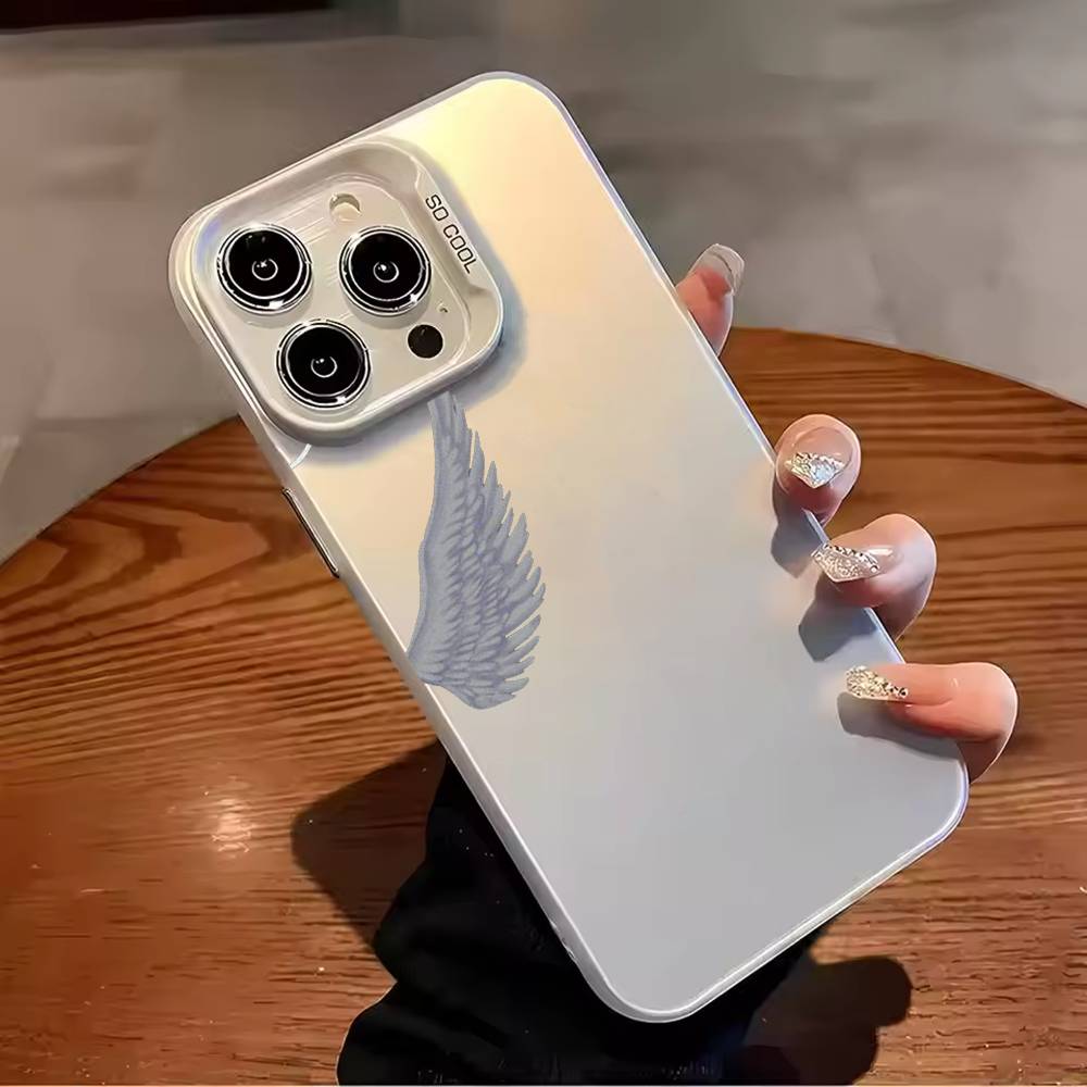 

couple avatar matching Phone Case For iPhone 17 16 15 14 13 12 11 Pro Max Plus Silver candy Matte Cover iPhone12