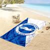 Brighton Print Beach Towel, Large Soft Quick Dry Towel for Beach Camping Swimming