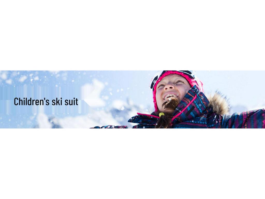 Children's Thickened Two-Piece Ski Suit for Boys and Girls - Warm Outdoor Winter Wear