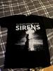 Hot Sleeping With Sirens Band Full Size Black 100% Cotton Shirt NI516