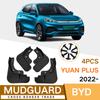 For BYD Atto 3 Yuan Plus EV -2023 Mud Flaps Splash Guard Mudguards MudFlaps Front Rear Fender Auto Styline Car