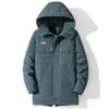 Giacca in Piuma d'Anatra Bianca di Alta Qualità Moda Nuovo Autunno e Inverno Ispessita con Cappuccio