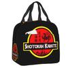Custom Shotokan Karate Insulated Lunch Bags for School Office Portable Cooler Thermal Lunch Box Women Children