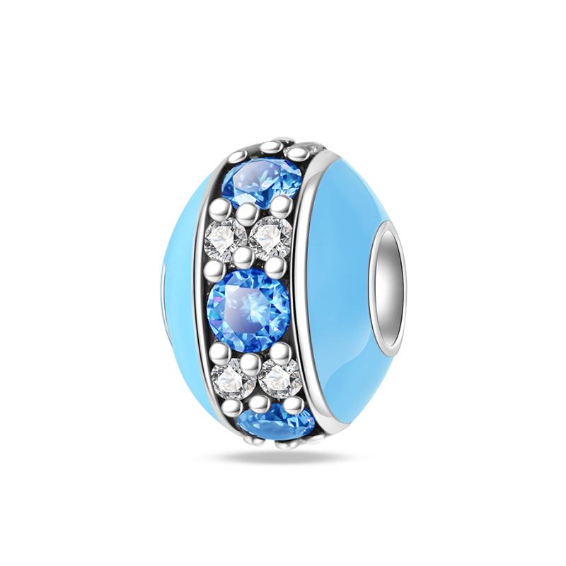 925 Silver Coffee Cake Bread Ice Cream Tea Beer Charms Pendant for 3mm Bracelets DIY Jewelry