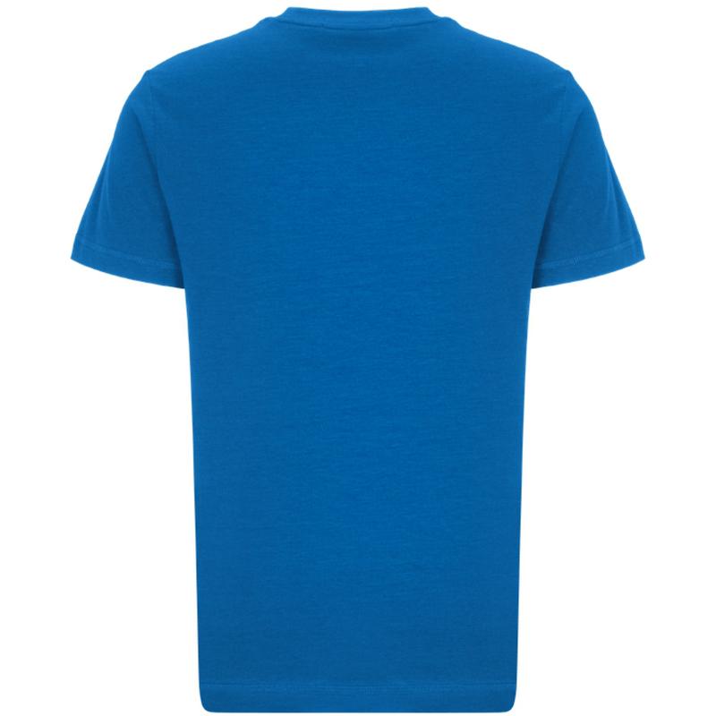 Calvin Klein Letter Print Breathable Short Sleeve T-Shirt Men Tops Blue J323251C3B