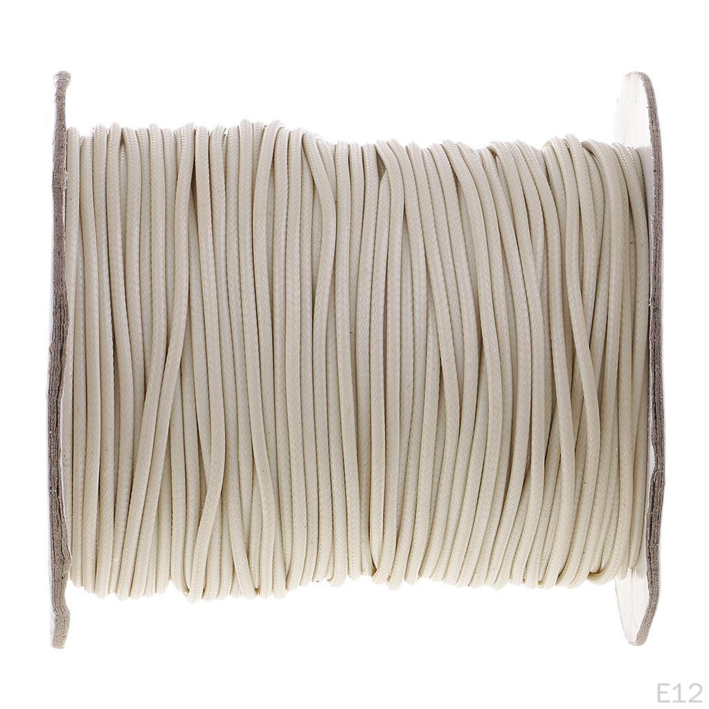 2mm 87 Yards Ed Thread Hand Stitching Cord Leather Craft Tool Sewing