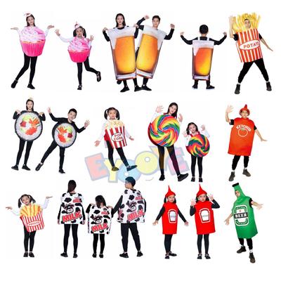Creative Cross-Border Snack Set: Tomato Beer Ice Cream, Popcorn, Milk French Fries, & Cosplay Costume
