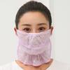 Anti-Uv Sunscreen Mask Breathable Ear Cord Face Cover Scarf Hanging Ear Dust-Proof Scarves Mask Summer Dust-Proof Veil
