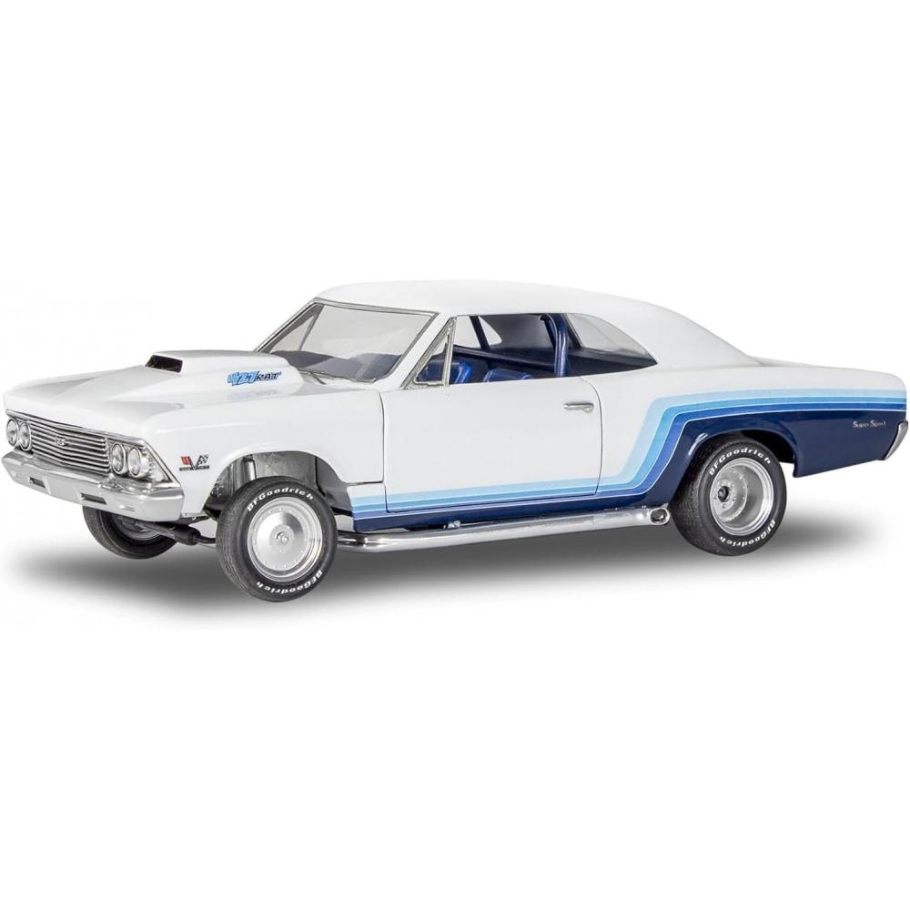 German Level  Revell  American Level 1 24 66 Malibu Ss 2 N1 Plastic Model 14520 Molding Color