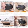 EvoFar Frying Pan 28cm Stainless Steel Hybrid Non-stick Coating PFOA-Free IH and Gas Stove Compatible