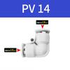 4 6 8 10 12 14 16mm PV  PVG Elbow 90 Degree Pneumatic Air Fitting Push To Connect Fitting Quick Release Push Lock Air Compressor