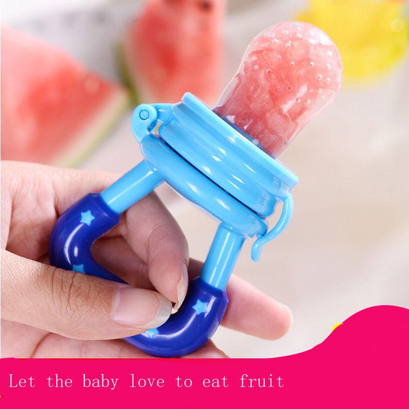 Silicone Baby Pacifier Holder Nipple Soother Toddler Kids Pacifier Feeder For Fruits Food Nibler