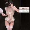 Yiyue original erotic underwear sexy suspender water-soluble embroidered onesie women's pure desire to flirt uniform pajamas 8110