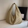 Nylon High Capacity Casual Shoulder Bags Commuting Women's Tote Bags Fashion Solid Color Handbags AVE