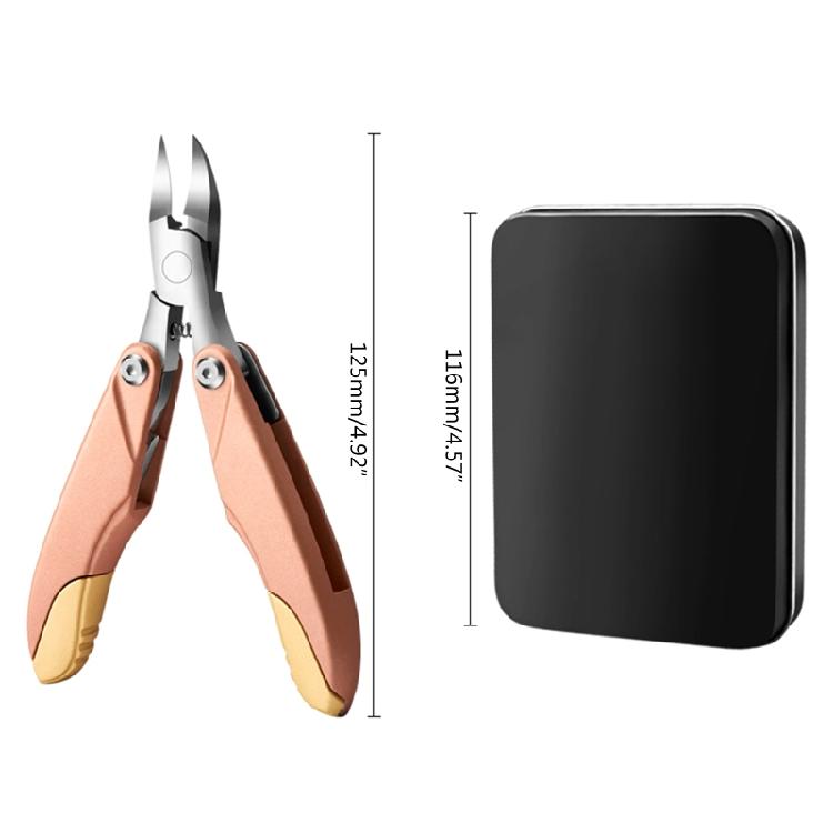 Toenail Clipper for Ingrown or Thick Toenails Stainless Steel Fingernail Clipper