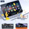 Cadillac XT4 Central Screen Tempered Film & Nav Sticker for Interior Decor