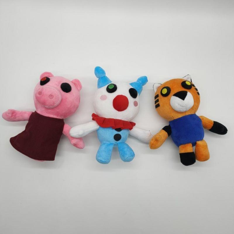 Adorable Roblox Piggy Plush Toy Tiger Clown Soft Doll Great For Kids Fans Gift
