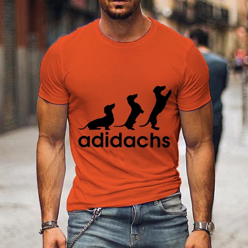 T-shirt Dachshund Dog Lover T Shirt Graphic Shirts Oversized UnisexTshirt Harajuku Fashion Clothes Brand Shirts