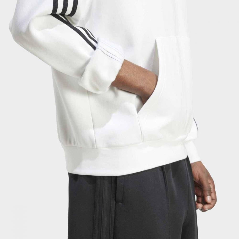 Adidas Baggy Fit Hoodie White Jy1414