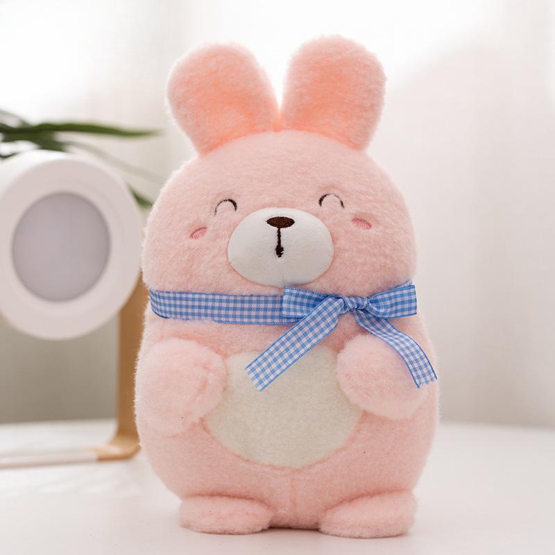 

Милая маленькая кукла-слоненок, плюшевая игрушка, мультяшная милая креативная кукла-кролик, мягкая подушка для кровати 23cm