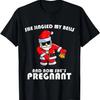 Funny Christmas Pregnancy Announcement Shirt for Dad