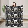 Camarons De La Isla Flamenco Singer Wool Blanket xcm UltraSoft Music Rock Funny Throw for Home