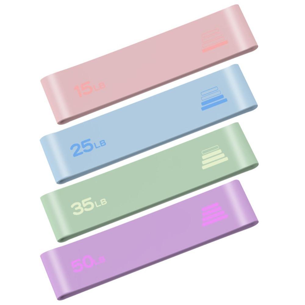Stretch Strap Yoga Elastic Ring 15LB 25LB 35LB Fitness Bands Yoga Band  Fitness Training