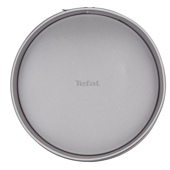 TEFAL DELIBAKE ACIER ROUGE CARBONE Moule à savarin à charnière 25 cm J1642614